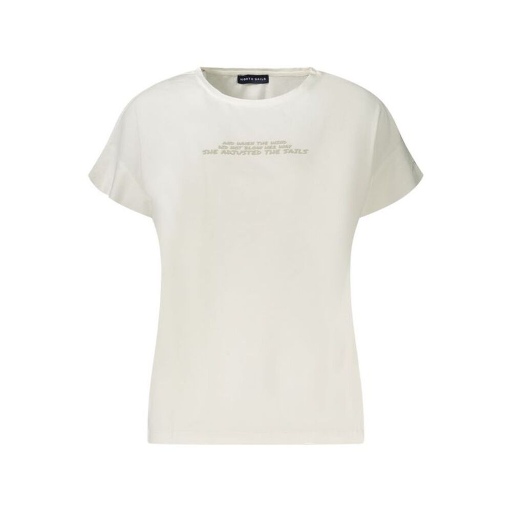 North Sails Bianco Cotton Women Women's T-Shirt